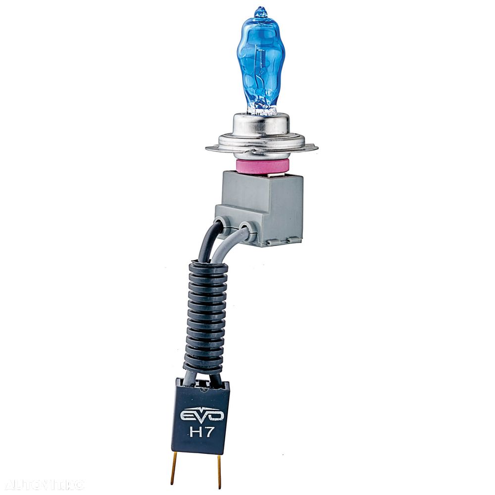 Set 2 becuri auto cu halogen pentru far EVO Formance Alfas H7 12V 85W 6000K alb/Pure white - 2