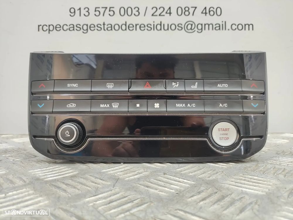 Climatronic Botões Ar Condicionado Jaguar XE X760 GX73-18C858-GF 2016 a 2024 - 1