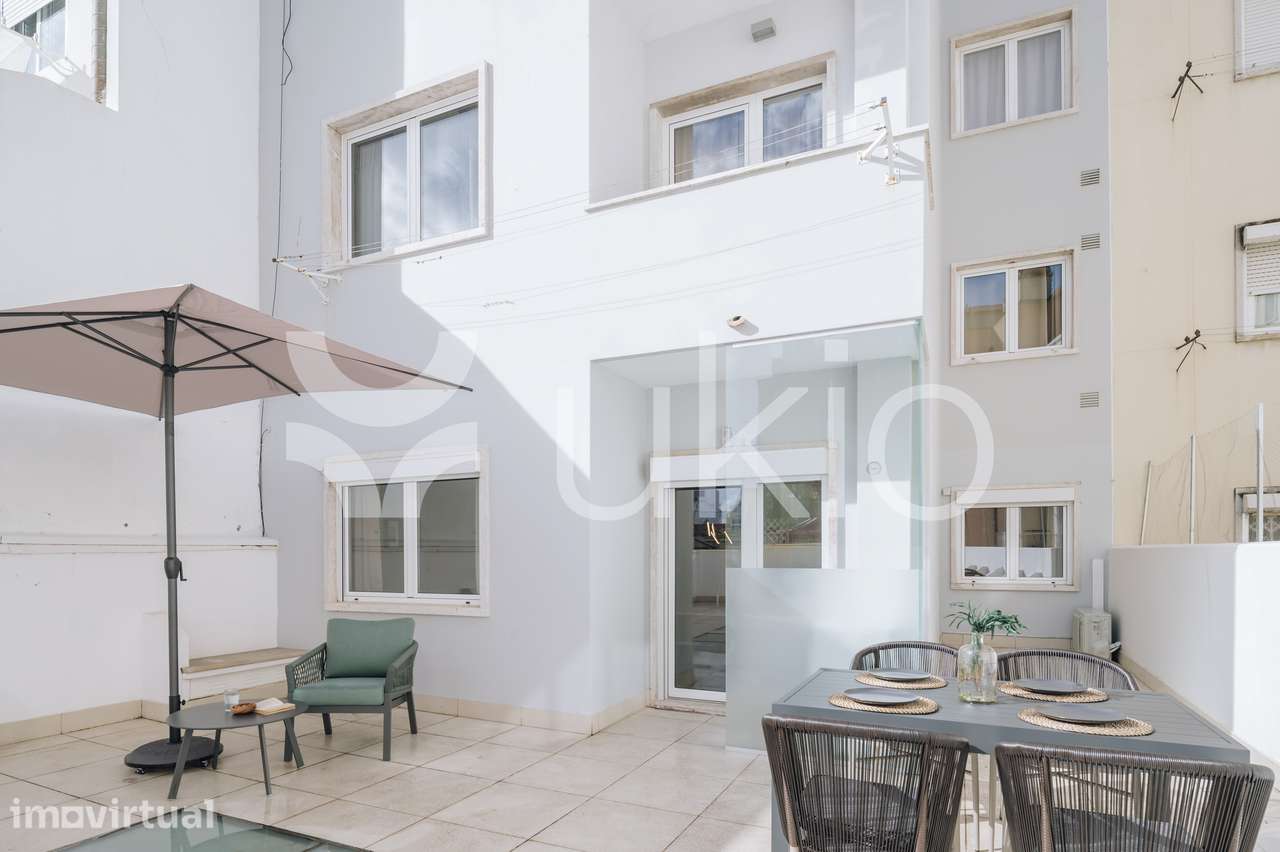 Apartamento T1 com terraço em Estefânia - Grande imagem: 2/21