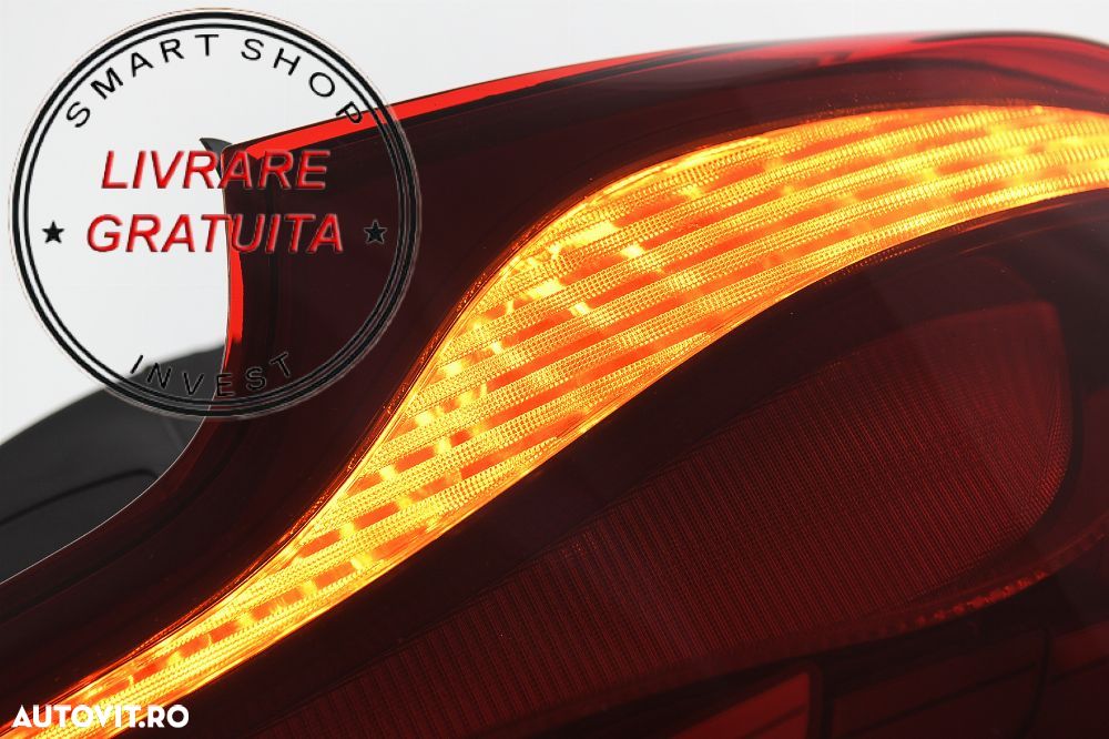 Stopuri OLED BMW Seria 2 F22 F23 M2 F87 (2014-2020) Semnal Dinamic Secvential- livrare gratuita - 6