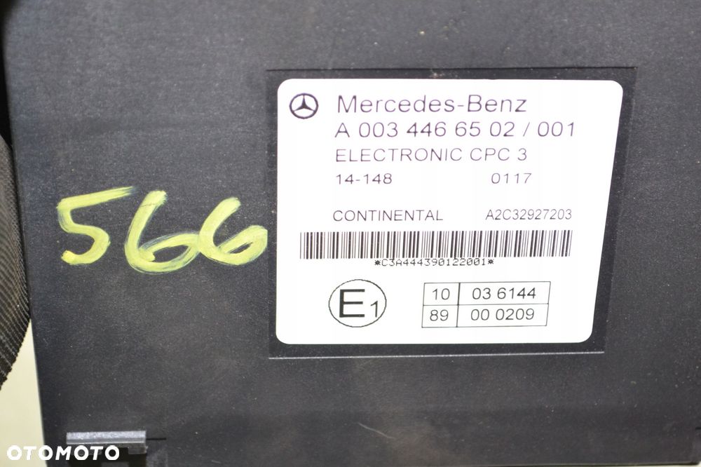 Sterownik Komputer CPC3 Mercedes Actros MP4 Antos Atego Arocs A0034466502 - 4