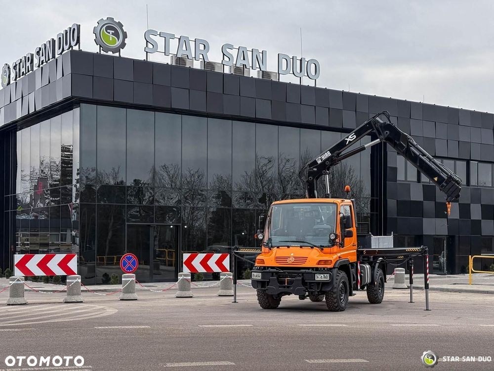 Unimog UNIMOG U300 4x4 HIAB 122 D -3 HDS Żuraw - 8