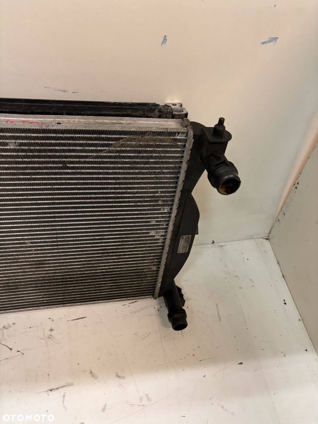 Chłodnica wody i klimatyzacji 1.9 tdi automat Audi A4 B6/B7 8E0 121 251 AQ - 6