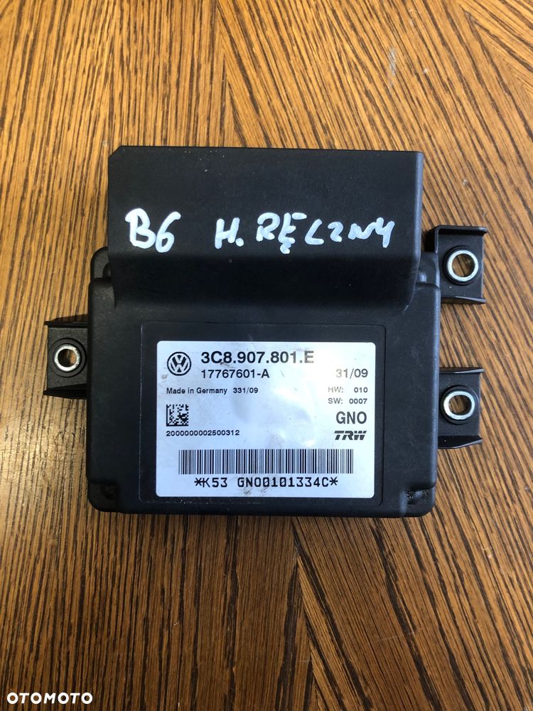 Moduł hamulca ręcznego VW Passat B6 3C8907801E - 1