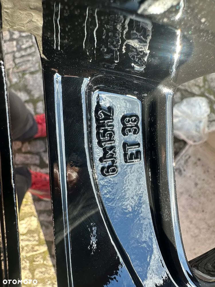 Felgi Alu VW Polo Golf IV 5x100 15 Oryginał - 4