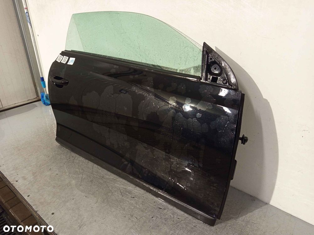+ DRZWI PRZÓD PRZEDNIE PRAWE VW VOLKSWAGEN SCIROCCO 3 III 1K8 LC9X CZARNE - 2