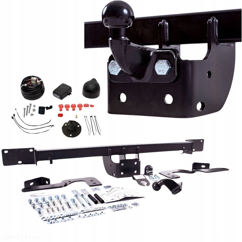Hak Holowniczy Citroen Jumper Fiat Ducato Peugeot Boxer L4+Moduł 13pin - 1
