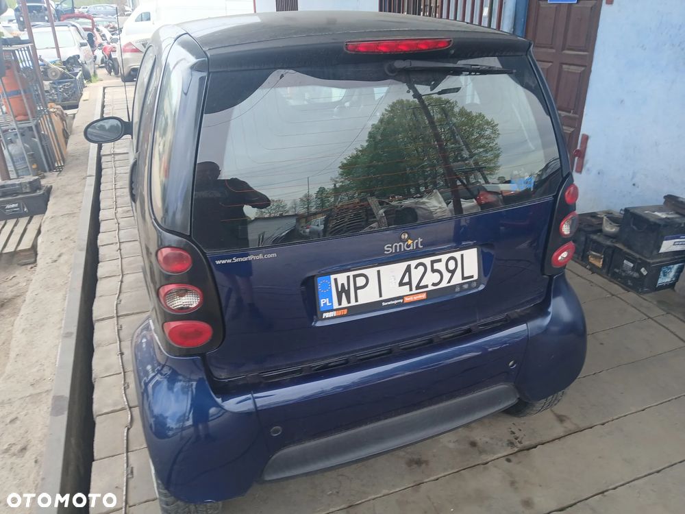 smart fortwo eb1 maska zderzak lampa grill błotnik drzwi zbiornik paliwa szyba lusterko klamka - 3
