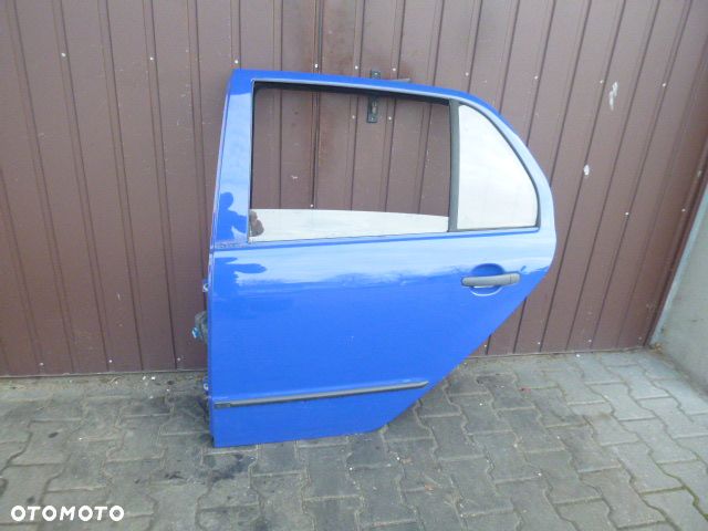 DRZWI LEWY TYŁ LEWE TYLNE SKODA FABIA I HB KOMPLETNE KOLOR 4590 - 10