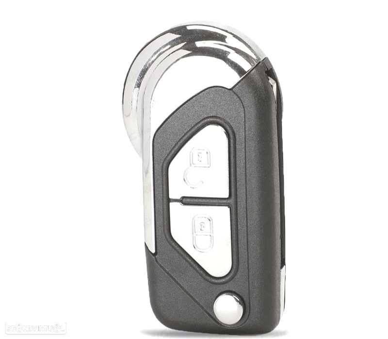 CAPA CHAVE CITROEN DS3 2 BOTÕES - 2