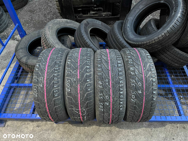 4 opony 205/55R17 95 V XL Kormoran Snow Warszawa