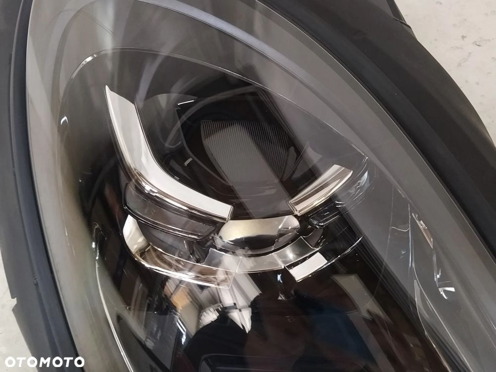 PORSCHE MACAN REFLEKTOR LAMPA PRAWY PRAWA PRZÓD PRZEDNIA FULL LED PDSL SAE USA ORYGINAŁ - 13