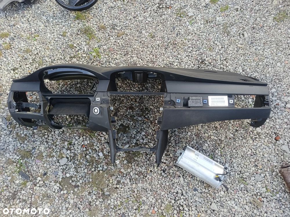 KONSOLA DESKA ROZDZIELCZA BMW 5 E60 E61 LIFT PODUSZKA PASAŻERA - 1