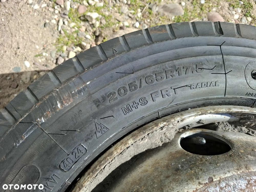 KOŁA CIĘŻAROWE FELGA 6,00 PARA NOWE OPONY BRIDGESTONE R-TRAILER 205/65 R17,5 2024 ROK LETNIE - 3