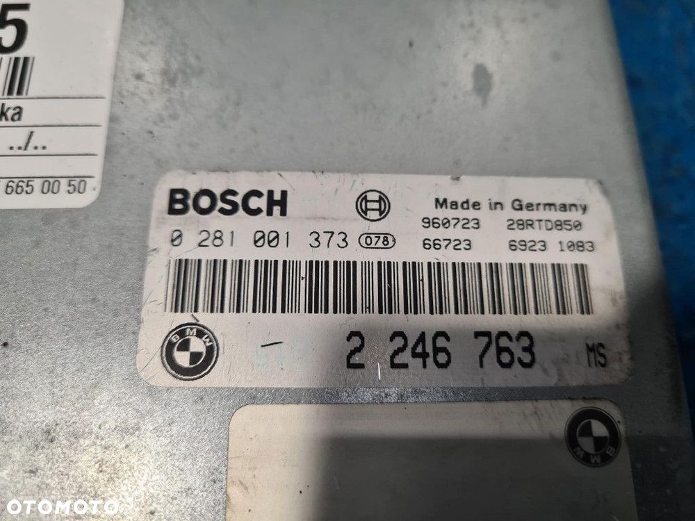 BMW 5 E39 2.5 TDS STEROWNIK SILNIKA 0281001373 - 2