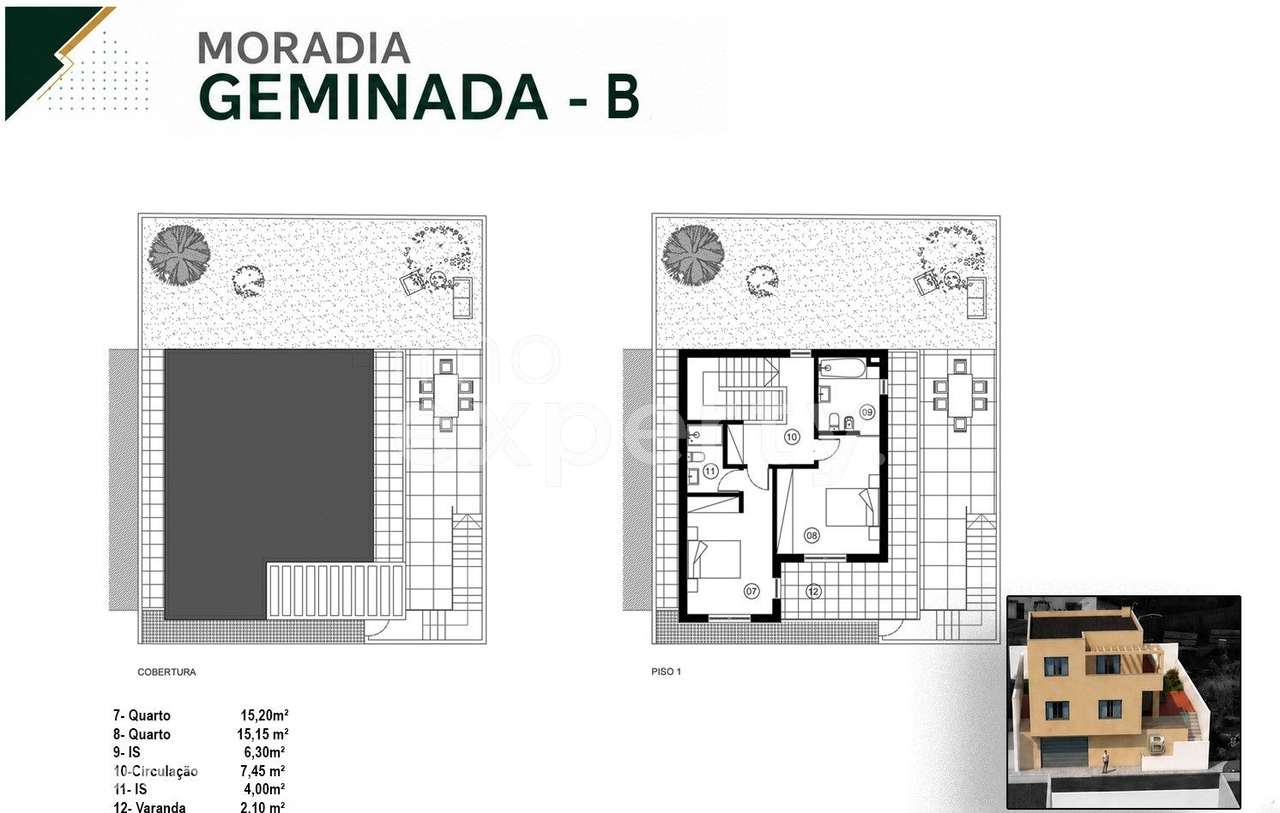 Moradia T3 B em construção no Caniço, Madeira - Grande imagem: 4/9