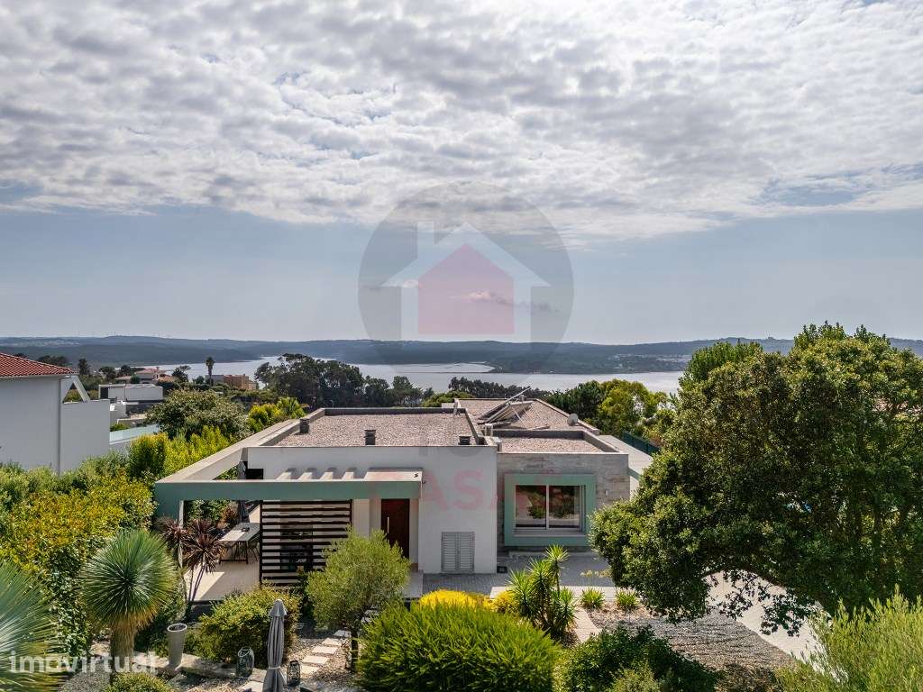 Elegância Contemporânea com Vista Desafogada sobre a Lagoa de Óbidos - Grande imagem: 5/60