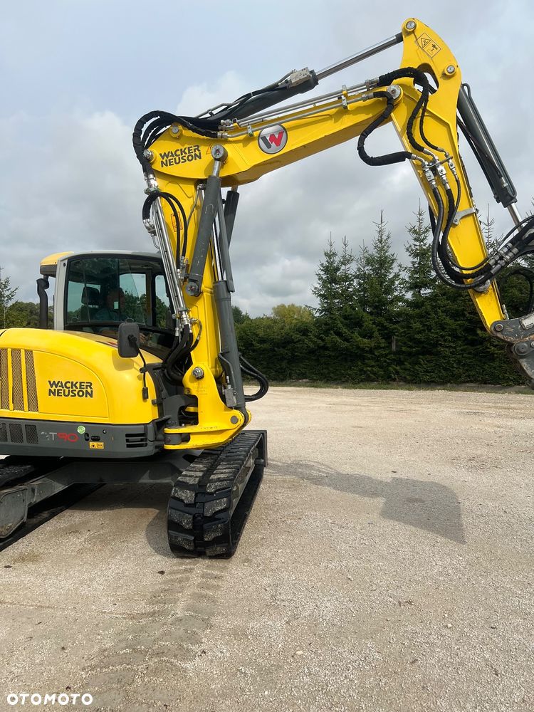 Wacker Neuson Koparka gąsienicowa KLIMA  3xramie łamane Wacker Neuson Et 90 KLIMA Deutz hydrozłącze hydrauliczne Liebherr SW33 LIKUFIX SWA33 + pilot auto hydrauliki 3 x łyżki org Liebherr 9 ton ET90 gumowe gasiennice 1 wł Cat 308 Jcb Yanmar atlas TEREX Liebherr złącze - 17