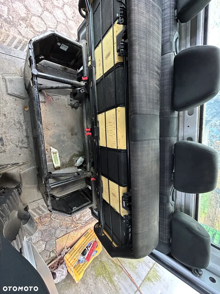 MERCEDES SPRINTER W906 VW CRAFTER I DOPPELKABINE TYLNA KANAPA - 6