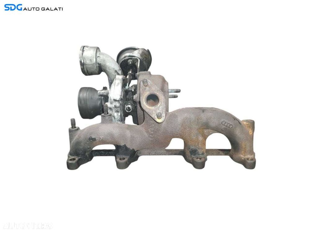 Turbo Turbina Turbosuflanta Volkswagen Polo 9N 1.9 TDI ASZ 2002 - 2008 Cod 038253016F [N2459] - 7