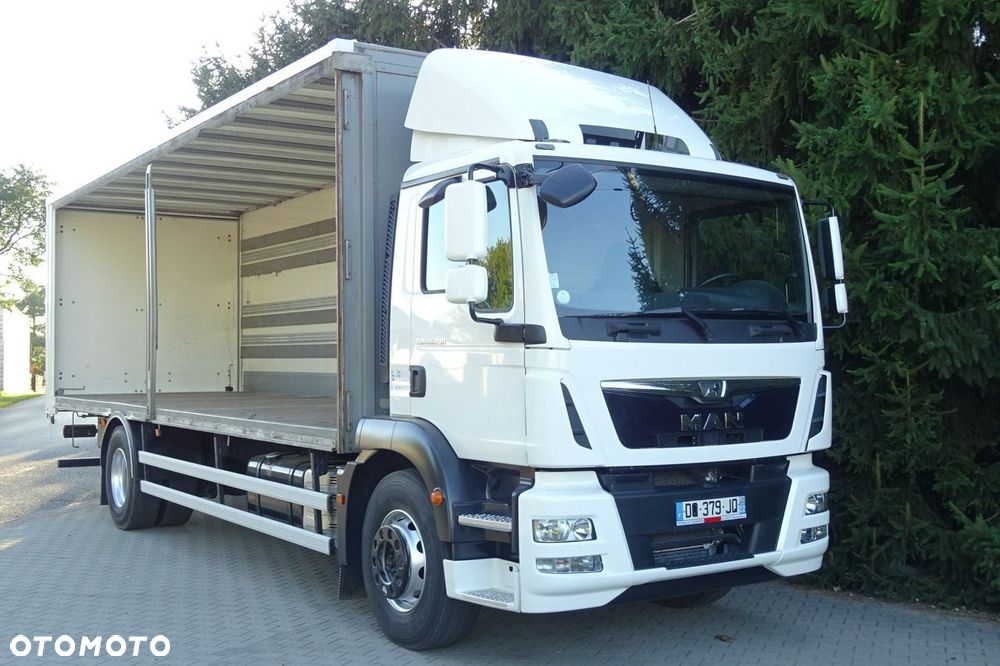 MAN TGM 18.290 Euro 6 kontener firanka 20 pal Sprowadzony klima - 30