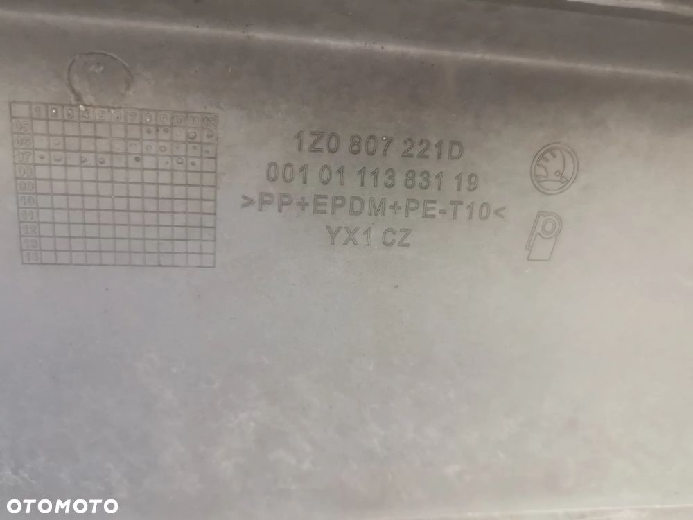 ZDERZAK PRZEDNI SKODA OCTAVIA 2 RS VRS 1Z0807221D - 14