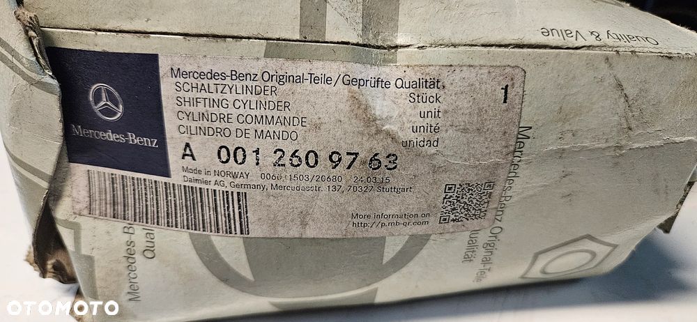 Siłownik zmiany biegów Actros, Axor A0012609763 - 3