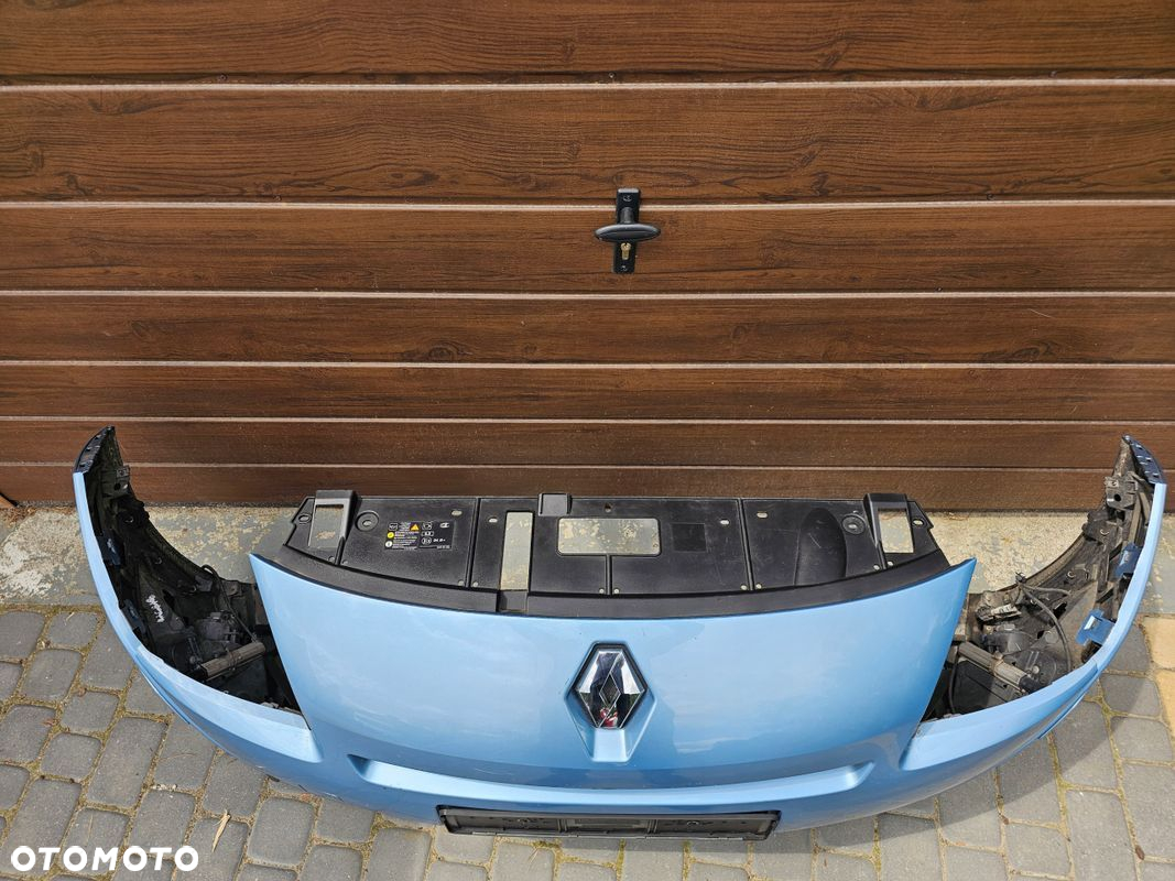 Renault Grand Scenic Iii Błękitny Terpa zderzak przedni xenon sprysiwa - 5