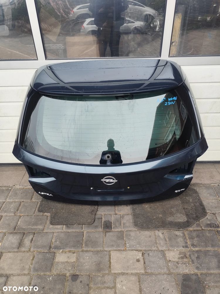 Klapa Tył Opel Astra K Kombi Kod Lakieru Z30V
