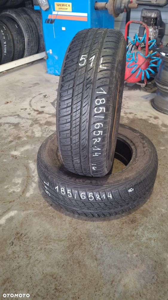 2szt Opony Letnie Barum Brillantis 2 185/65 r14 Montaż Wysyłka 51L - 1