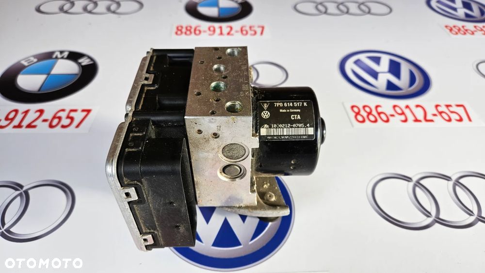 VW Touareg 7P II Pompa hamulcowa ABS Sterownik pompy 7P0907379K 7P0614517K - 3