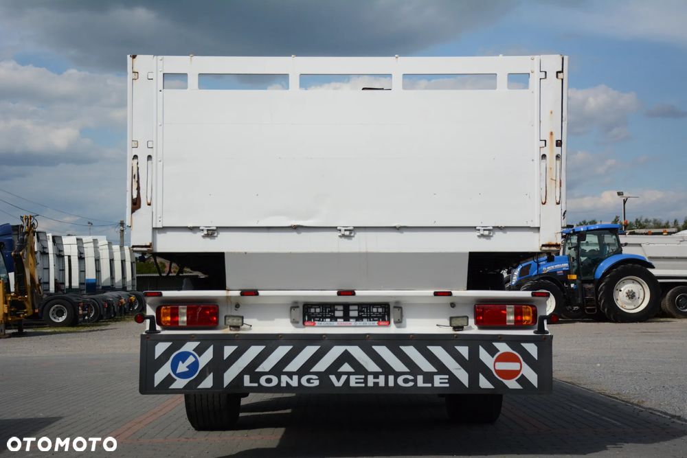 MAN TGA 410 + przyczepa / 2002r / HDS HIAB / Podnoszona oś BPW - 9