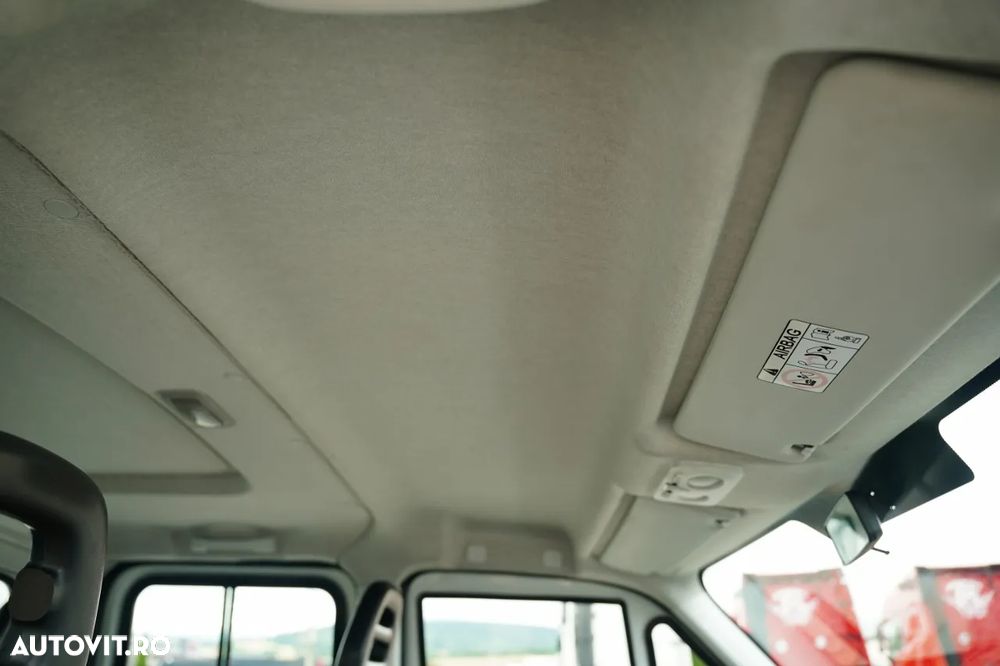 Iveco DAILY 35-160 / BASCĂLĂTOR DIN ALUMINIU / CAMION CU TRANZACȚIE MIXĂ - 6 LOCURI / MANUALĂ / DOUĂ RULOURI / EURO 6 - 36