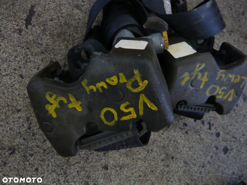 Pas bezpieczeństwa lewy prawy tył komplet Volvo V50 - 2