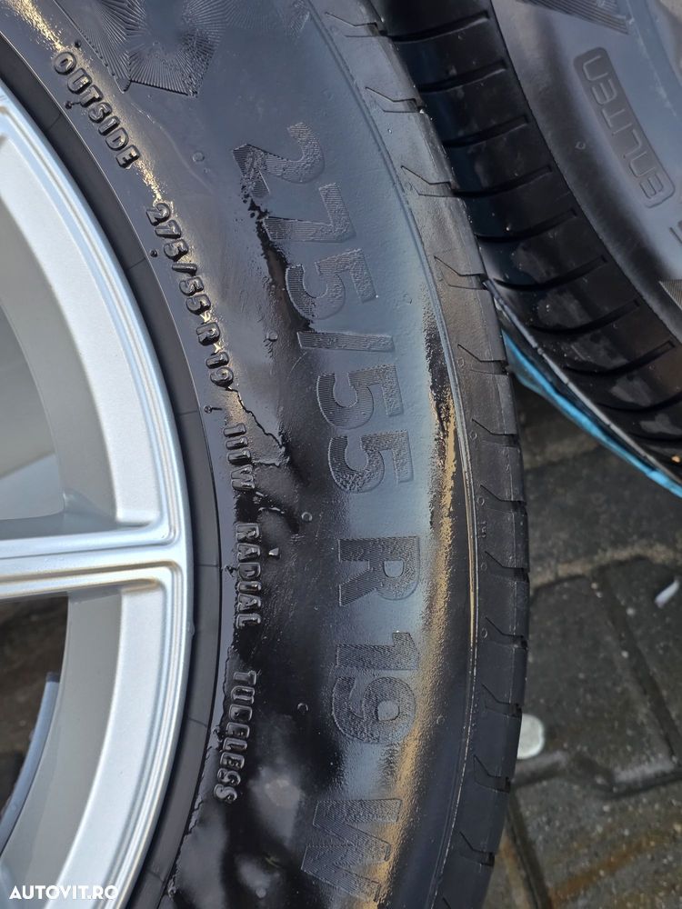 Roti/Jante  Mercedes275/55 R19,DOT3821,Anvelope vara 5.36mm,Senzori - 4