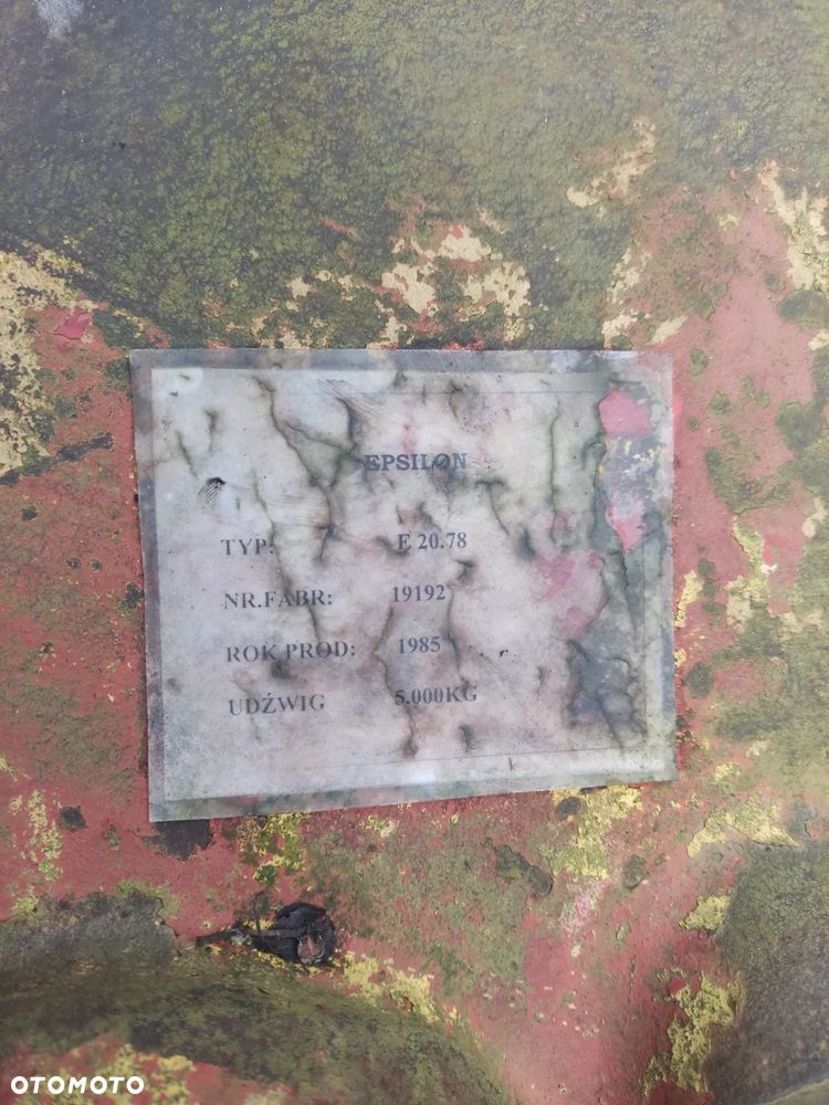 HDS do drewna Epsilon 5 ton - 4