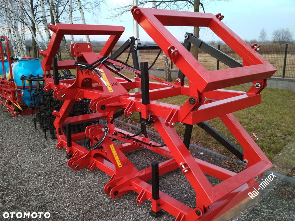 Brony 4 / 5 polowe hydrauliczne DZIEKAN Brona polowa Transport - 4