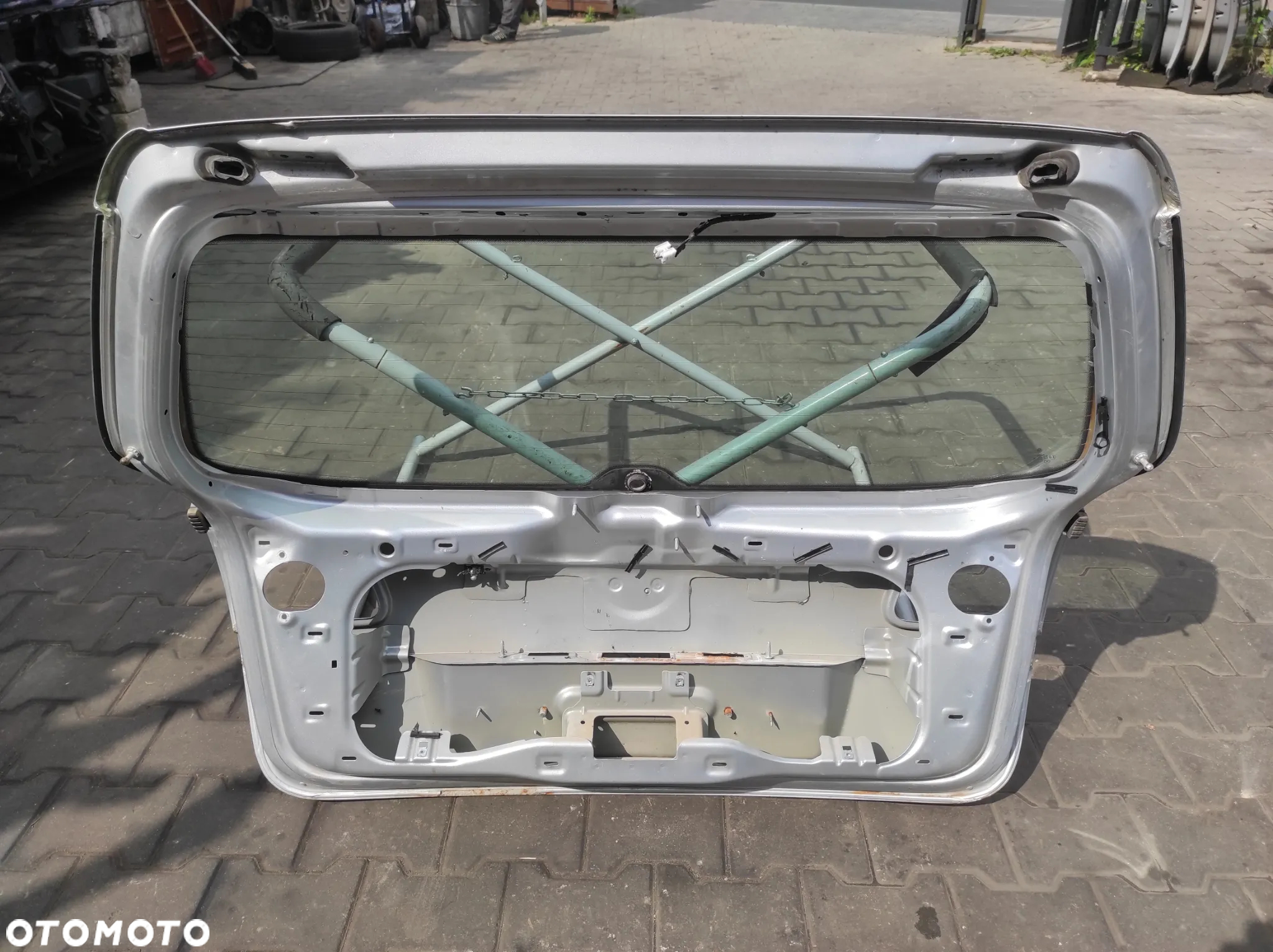 KLAPA BAGAŻNIKA SZYBA KLAPY TYLNA VW PASSAT B6 LA7W SREBRNA WYSYŁKA !!! - 10