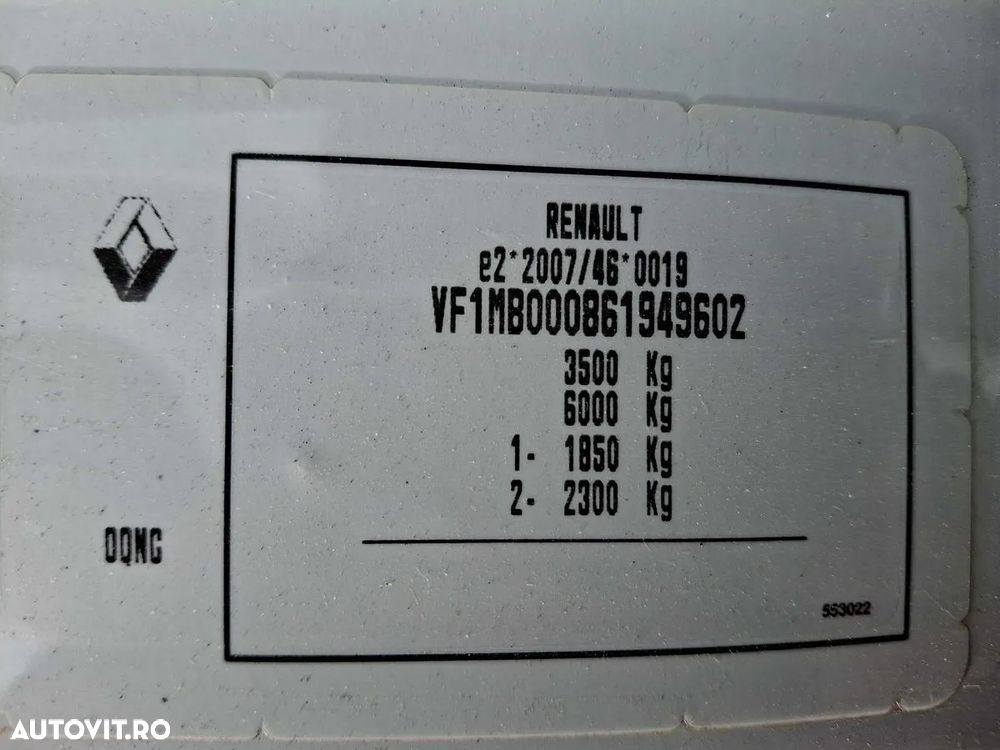 Renault Master 4x4 WEBASTO 7 Locuri+BENA - 14