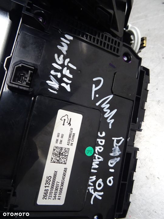 OPEL INSIGNIA LIFT HB RADIO NAWIGACJA EKRAN NAWIGACJI 26681355 - 8