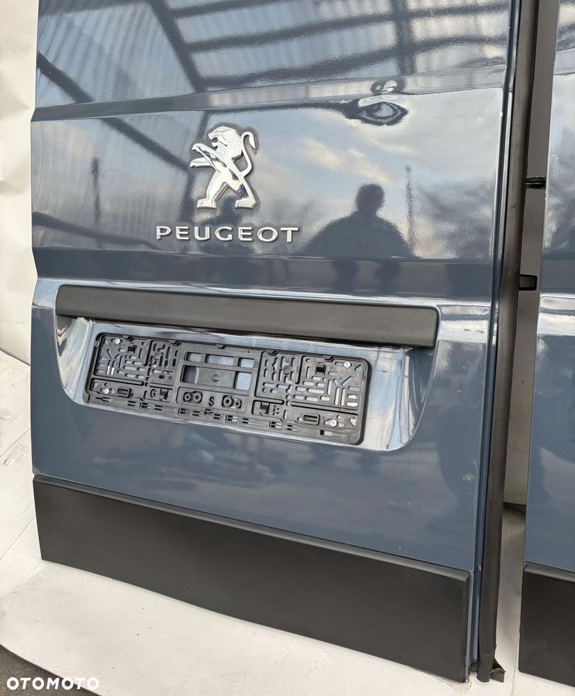 DUCATO BOXER JUMPER 19- DRZWI NISKIE TYŁ PRAWE LEWE H1 KOLOR SZARY AMAZON - 4