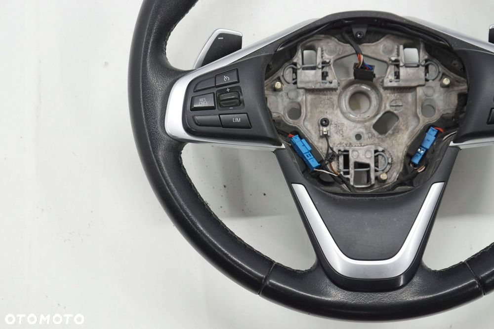 BMW X1 F48 17R KIEROWNICA SKÓRA CZARNA MULTI ŁOPATKI 6877519 - 2