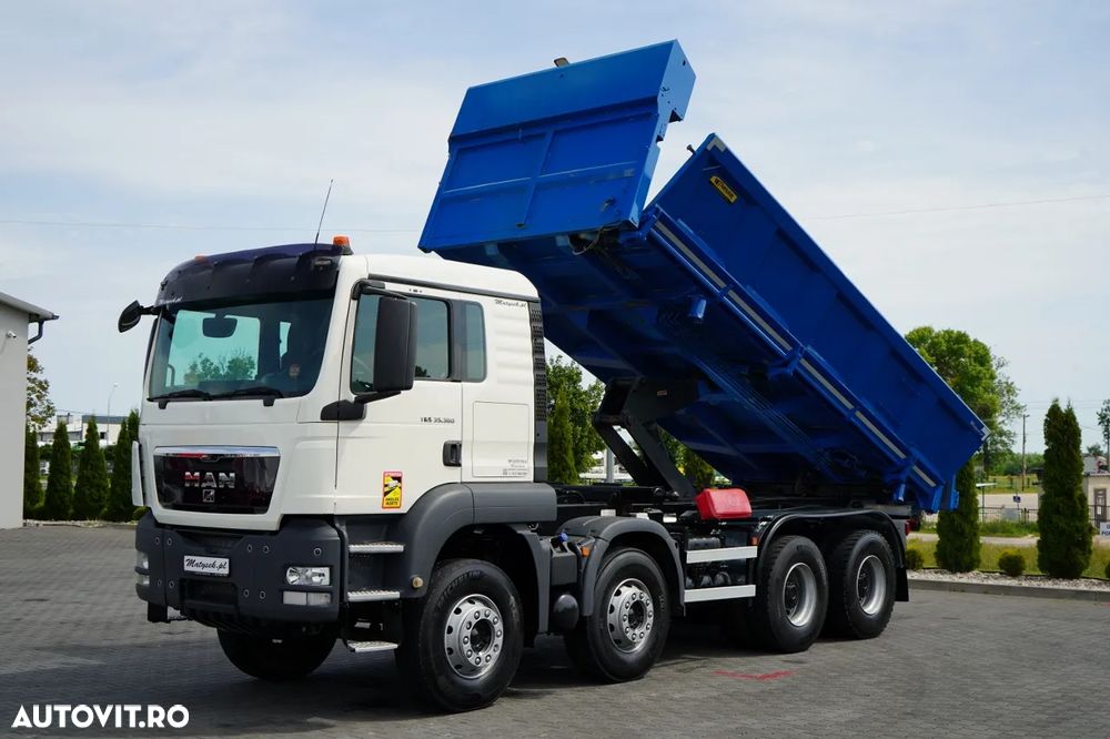 MAN TGS 35.360 / 8X4 / BASCULATOR 2 LATERAL / HIDROBRAT / GARNIER / AUTOMAT - 2