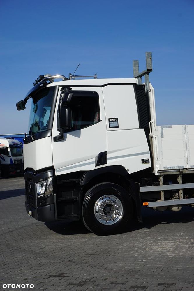Renault T 380 / 6 X 2 / SKRZYNIOWY + HDS / HIAB 302 E-5 / PILOT / OŚ SKRĘTNA - 40