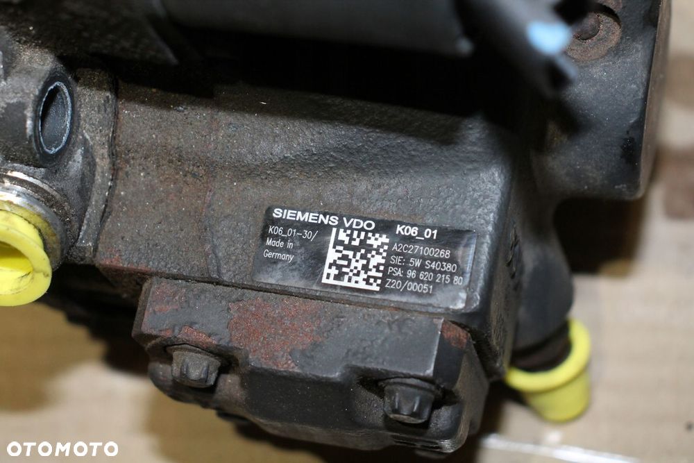 VOLVO V50 S40 C30 2.0D POMPA WTRYSKOWA A2C27100268, 5W S40380, 9662021580 - 2