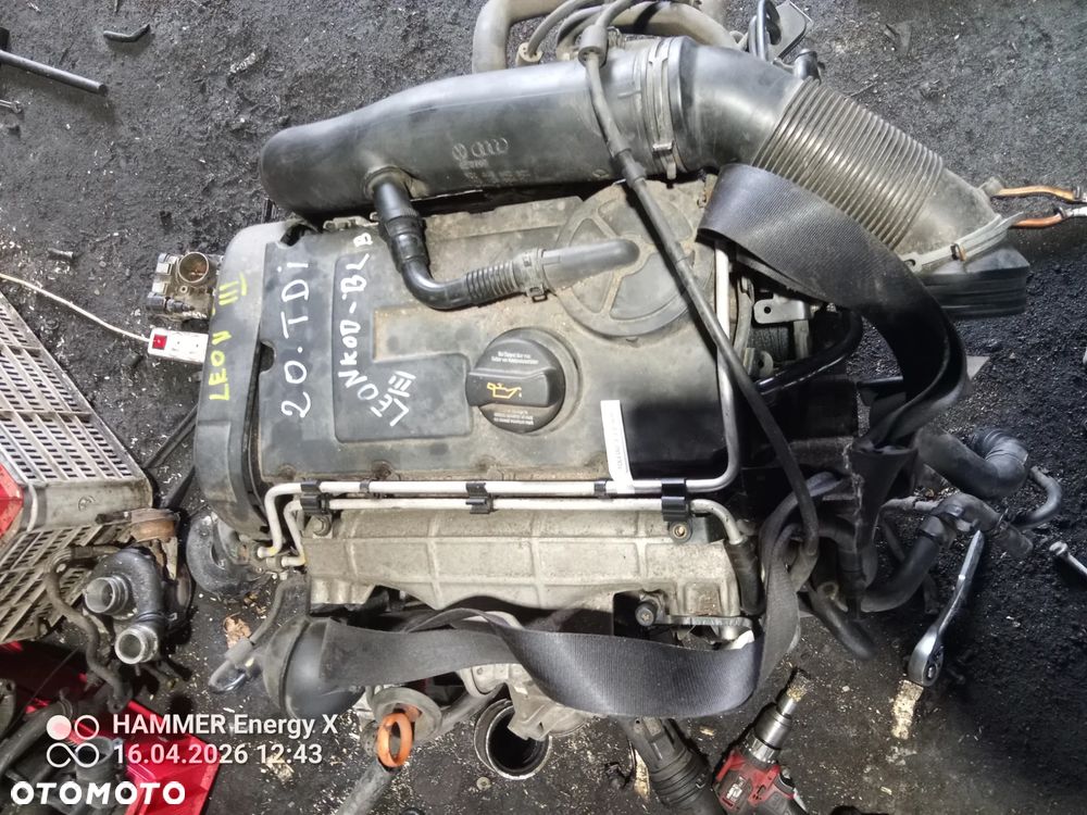 Silnik słupek Seat Toledo III Leon 2,0 TDI BLB - 5