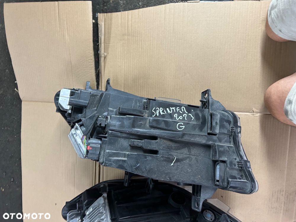 Mercedes Sprinter A910 lampa przedni Full Led przód lewa prawa A9109067100 A9109067200 - 17