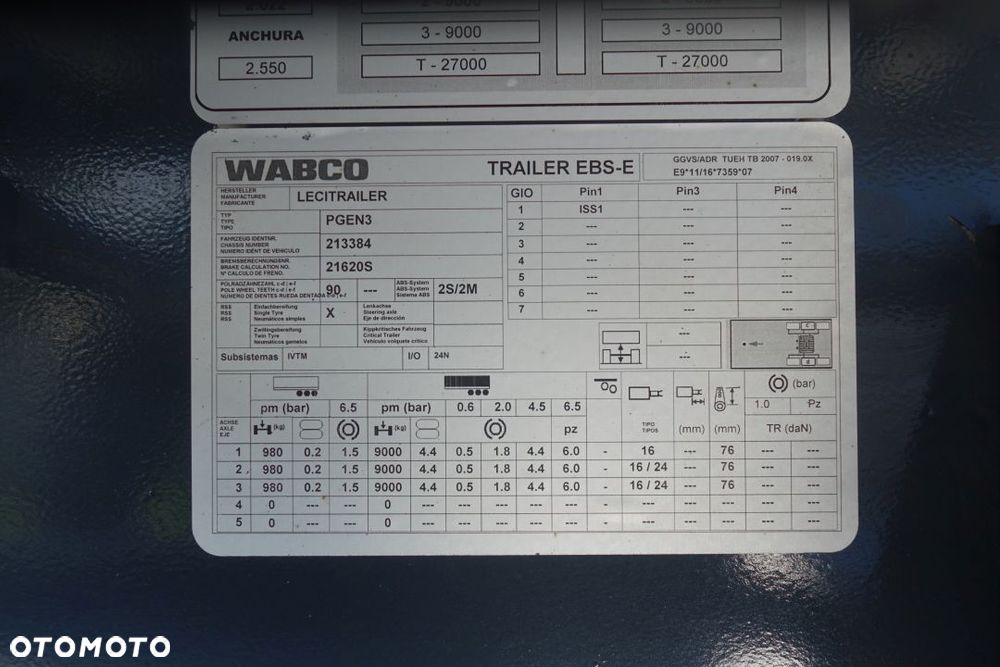 LeciTrailer PLATFORMA / STANDARD / OSIE SAF / KOSZ NA KOŁO ZAPSOWE - 30
