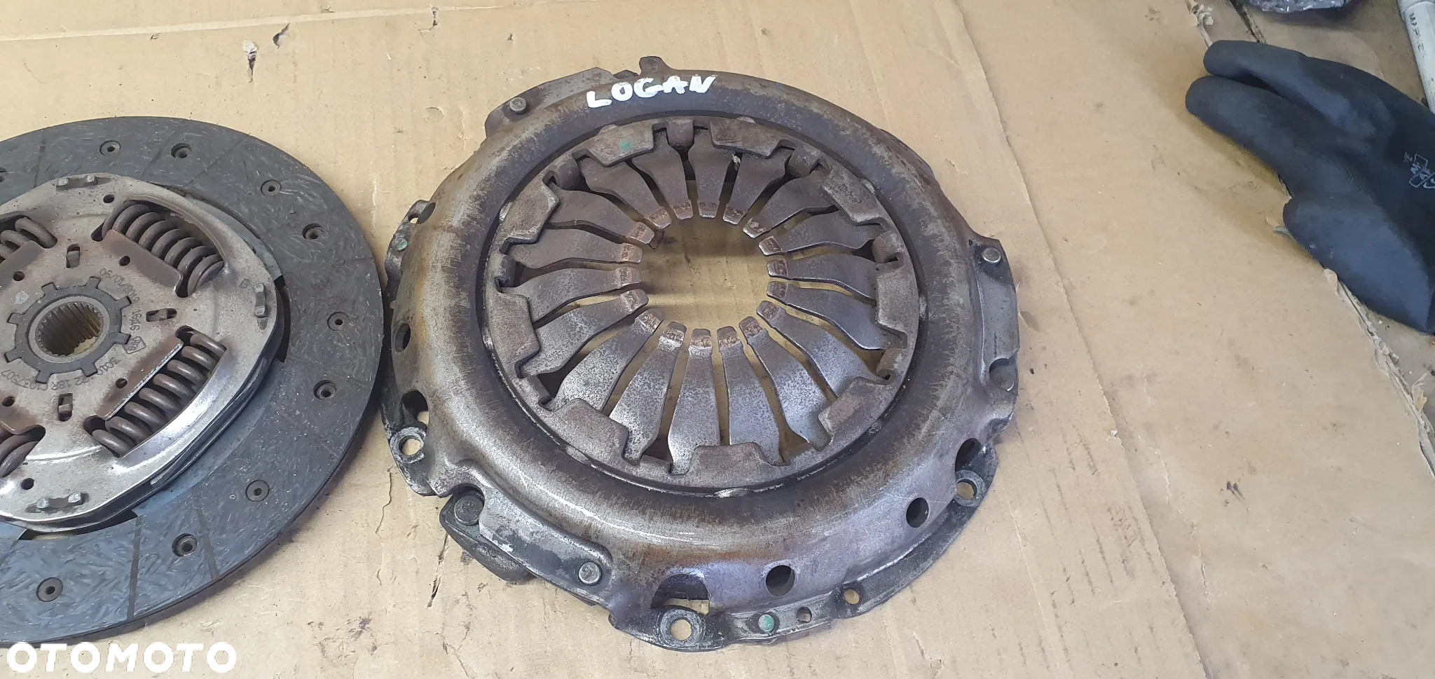 Sprzęgło koło tarcza docisk Dacia Logan II 0.9 TCE 123116079R - 5