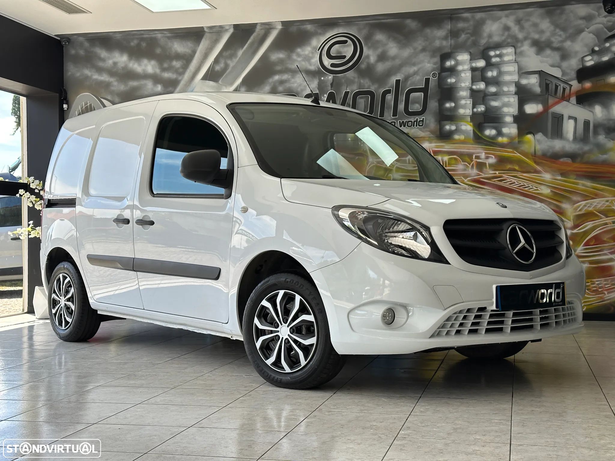 Mercedes-Benz Citan 109 CDi/27 GPS 3 Lug. IVA DEDUTÍVEL Nacional - 1